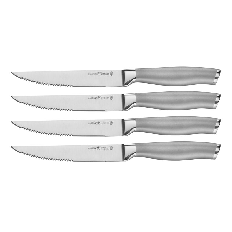 Henckels Modernist 4 Piece Stainless Steel Steak Knife Set & Reviews Wayfair